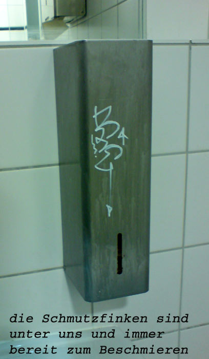 beschmiertes