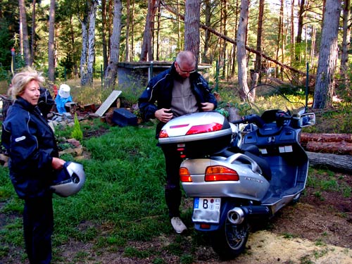 motorrollerfahrt